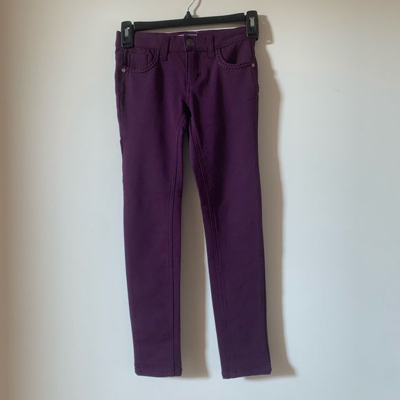 Vigoss Other - Vigoss Dark Purple Skinny Pants NWOT Girls Size 8